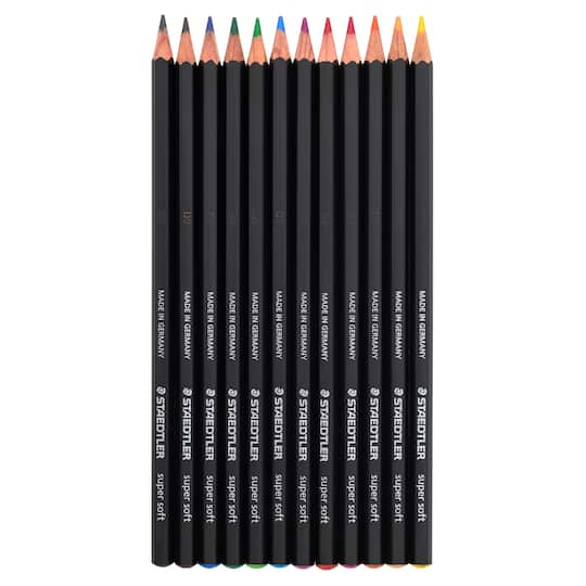 Staedtler® 12 Super Soft Colored Pencil Set